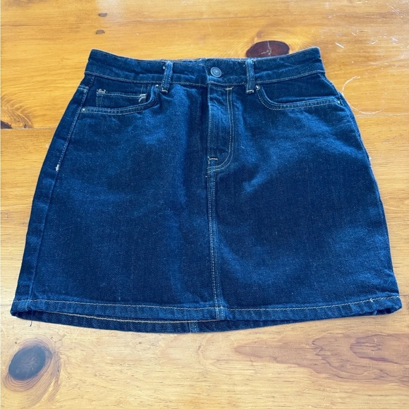 All Saints Denim Mini Skirt - Picture 5 of 11